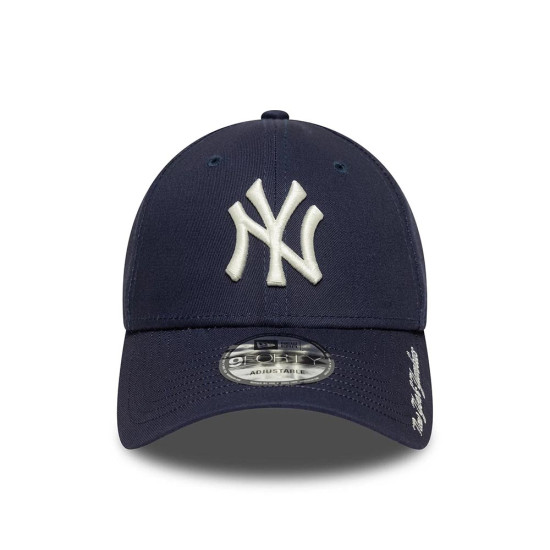 New Era Καπέλο New York Yankees MLB Visor Script 9FORTY Adjustable Cap